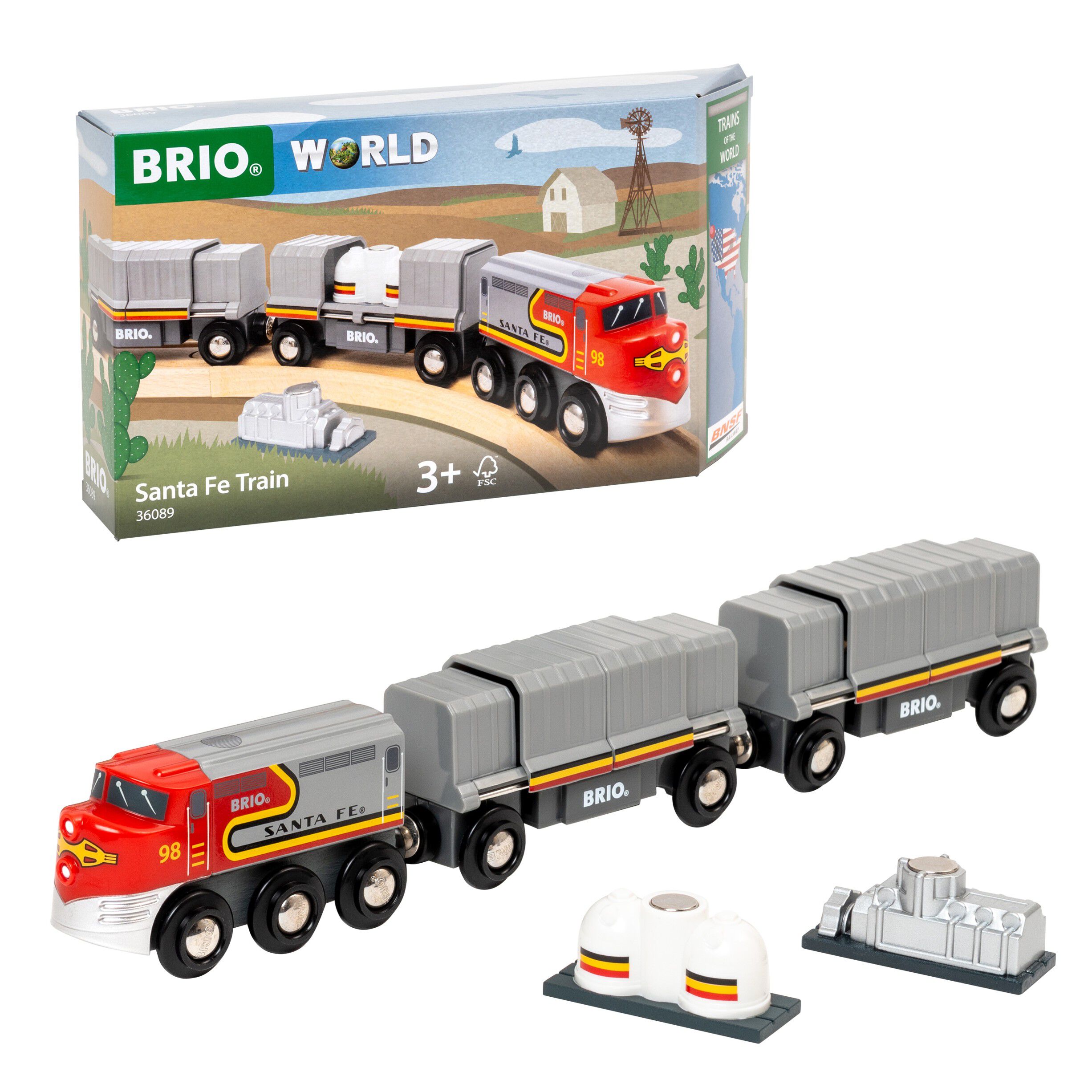 BRIO 36089 Santa Fe tog