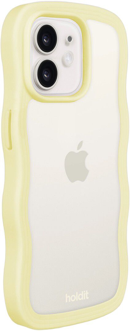 Wavy Case iPhone 12/12 Pro Lemonade/Transparent