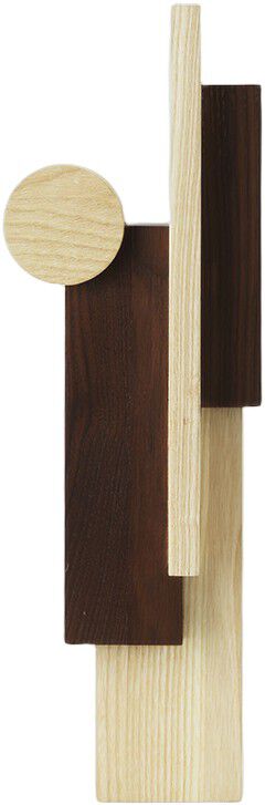 Join Sculpture Large Ash/Carbonized Ash