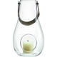 Dwl lanterne klart glas 29 cm.