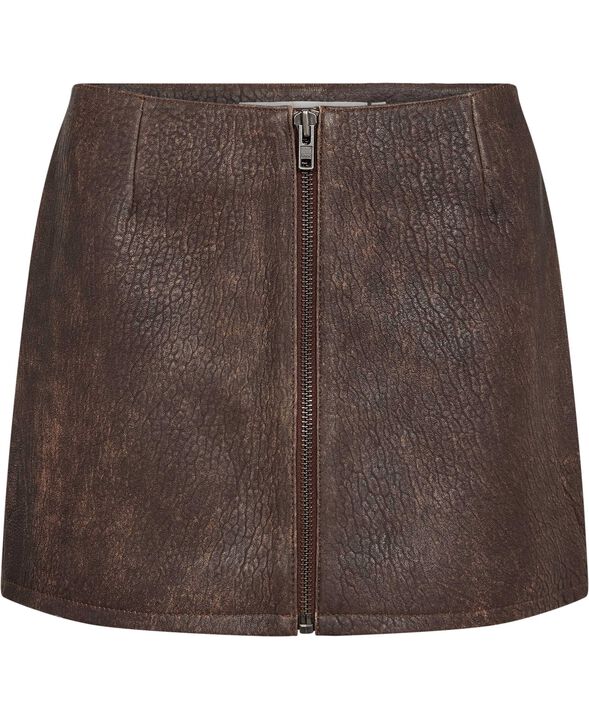 Rock Leather Skirt