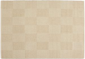 Check Rug-W140 x L200-Sand S check