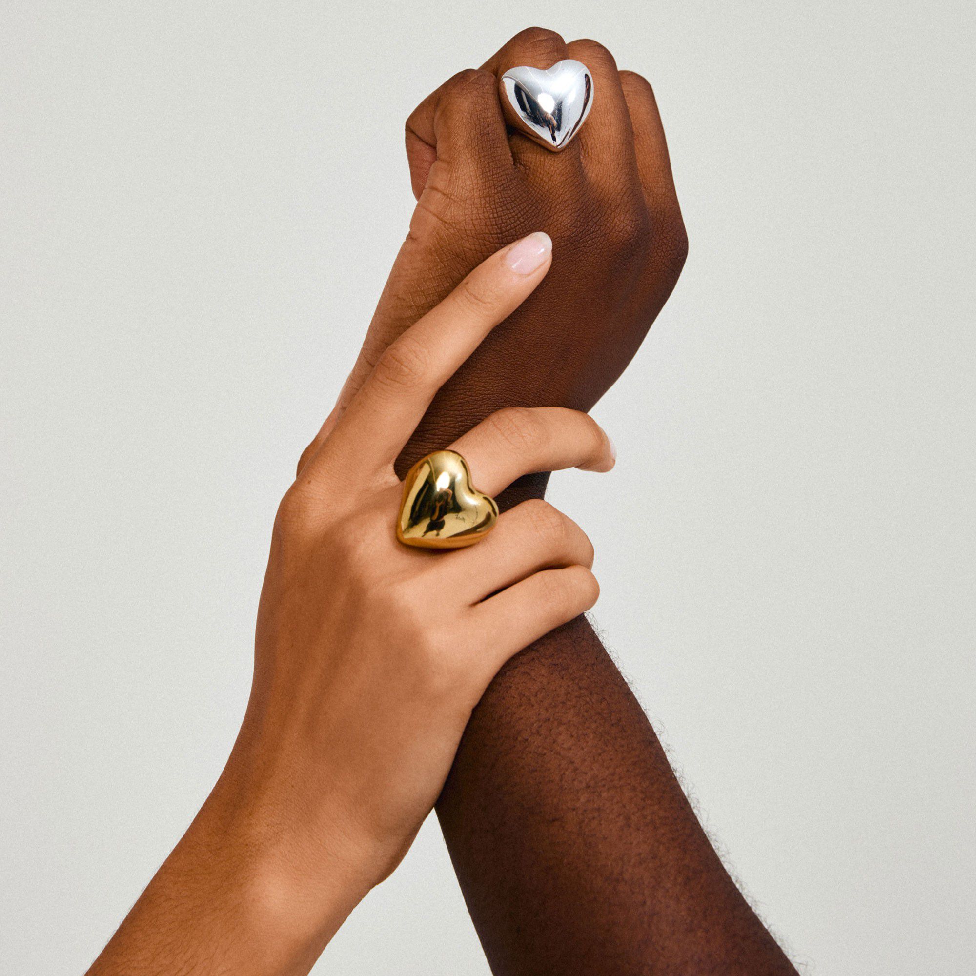 ANNEMETTE ring silver-plated