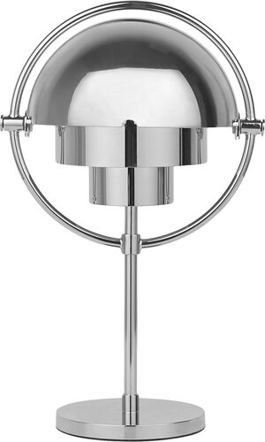 Multi-Lite Portable Lamp, EU Base: Chrome, Shade: Chrome