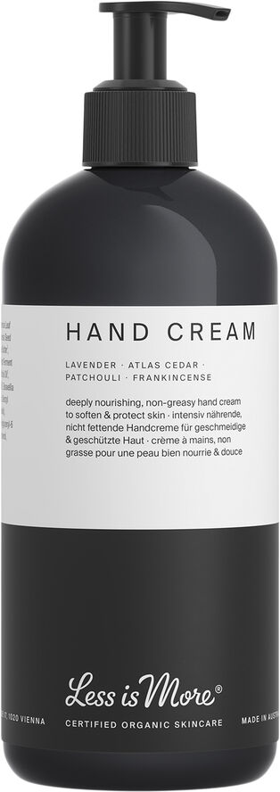 Organic Hand Cream Lavender Eco Size 500 ml.