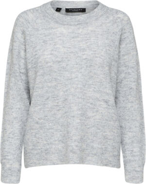 SLFLULU LS ALPACA BLEND KNIT O-NECK NOOS