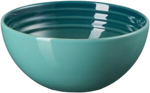 Le Creuset Signature stent&oslash;j snacksk&aring;l 12cm Bleu Riviera
