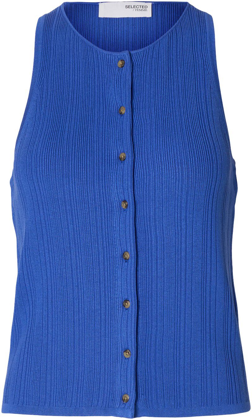 SLFTRIXIE SL KNIT BUTTON TOP