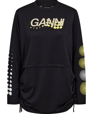 Active Mesh Layered Long Sleeve T-s