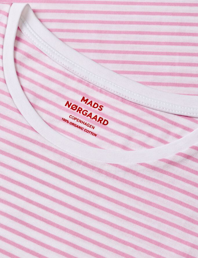 Organic Jersey Stripe Teasy Tee FAV