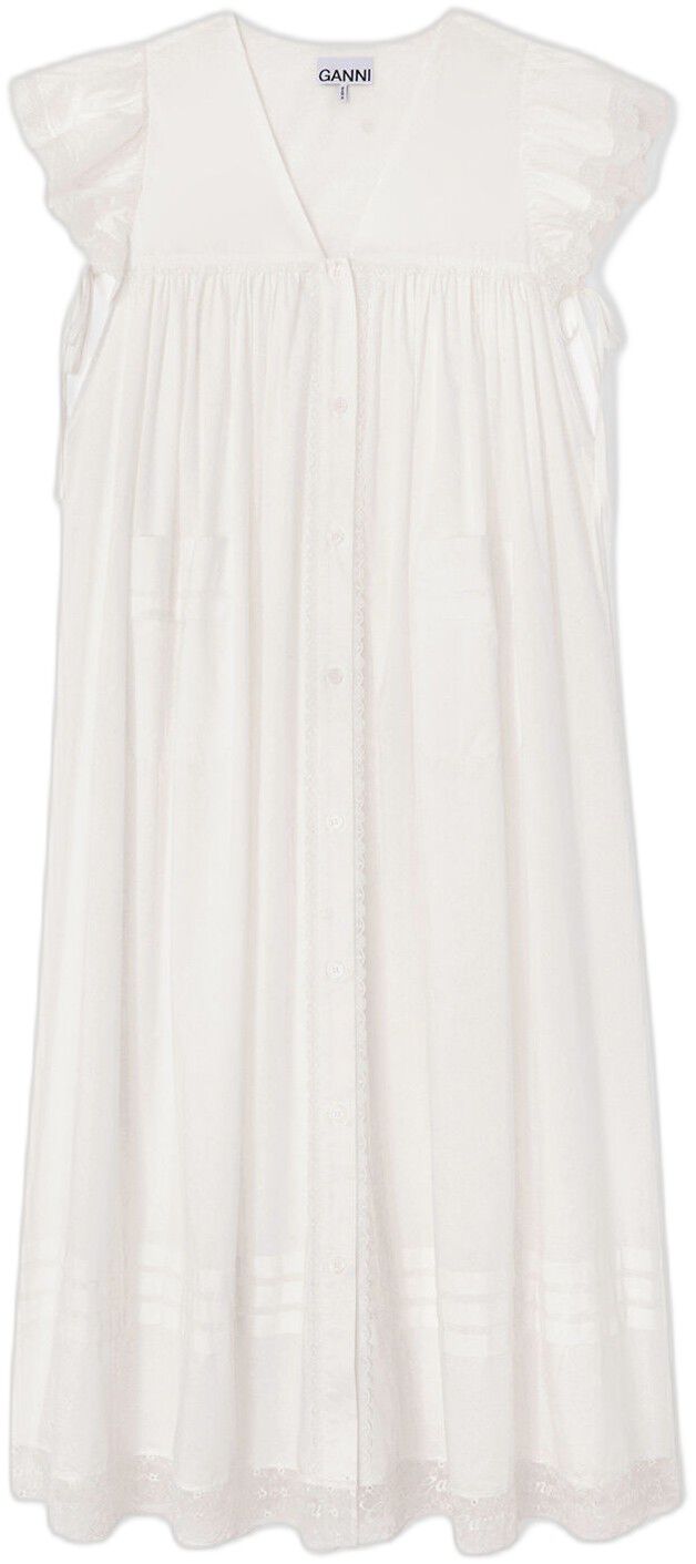 Cotton Voile Angel Long Dress