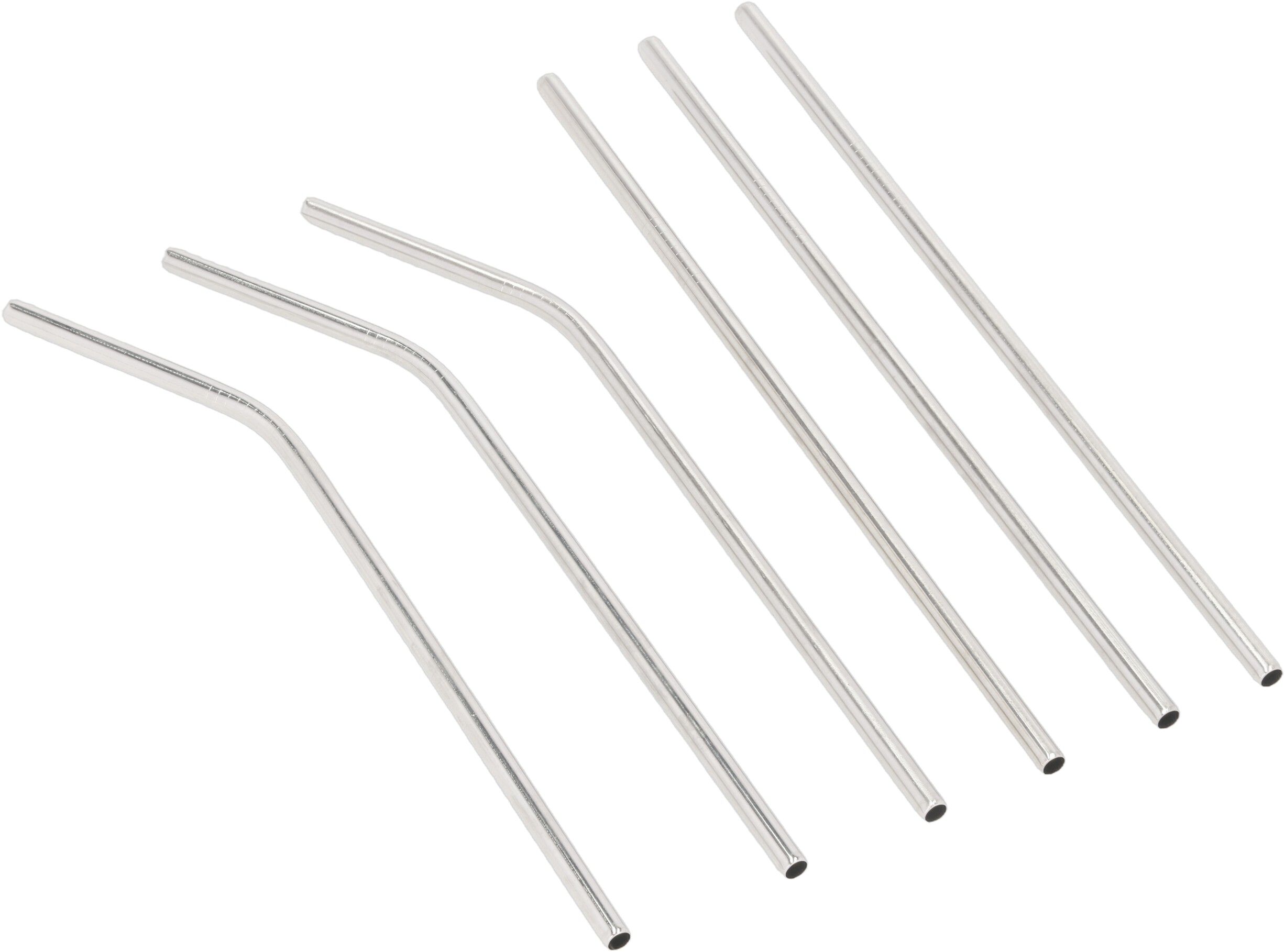 Suger&oslash;r 6 stk. 21 cm Rustfrit st&aring;l