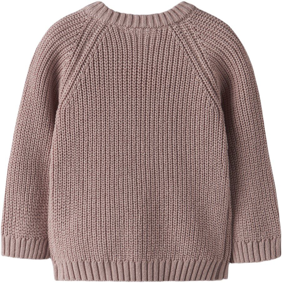 NBFEMLEN EMB LS KNIT LIL