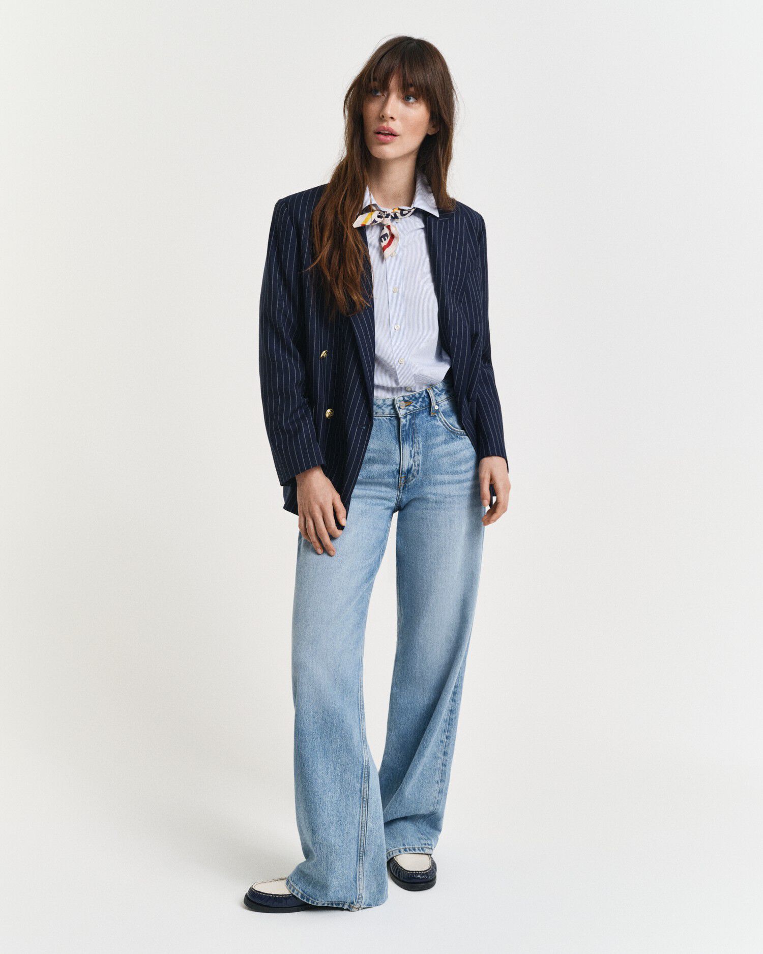 REG CLASSIC POPLIN STRIPED SHIRT