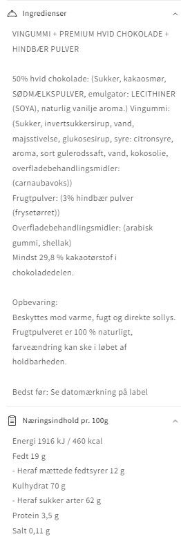 Large Tube - Raspberry