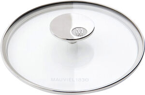 Glaslåg M'360 28 cm Glas/Stål