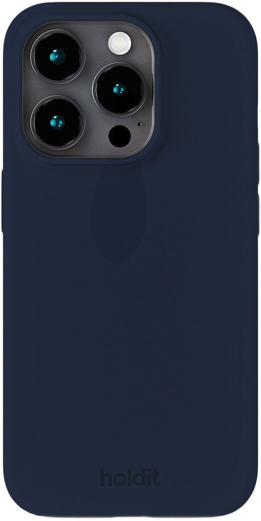 Silicone Case iPhone 15 Pro Midnight Blue