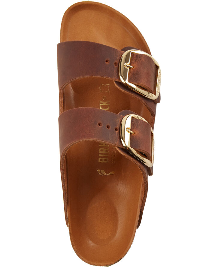 Arizona Big Buckle Oiled Leather Narrow