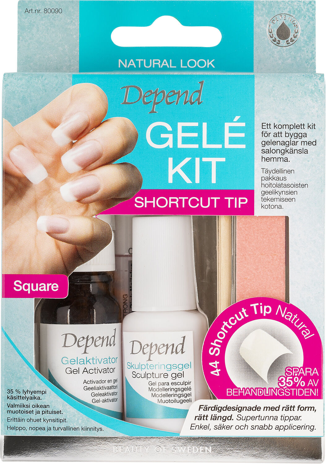 Gelekit Natural Look Shortcut Tip