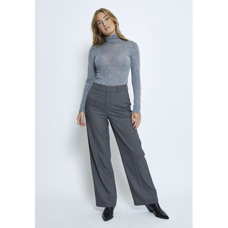 MSCally Roll Neck Long Sleeve Top