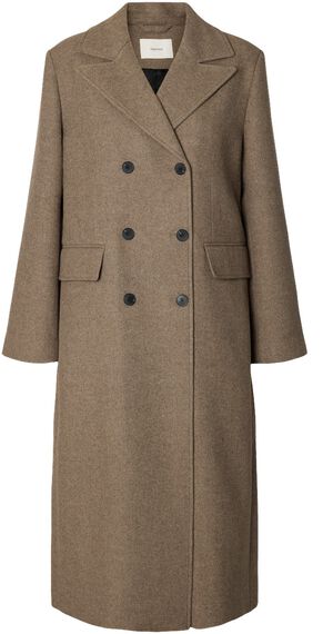SLWHERITAGE WOOL BLEND COAT #S