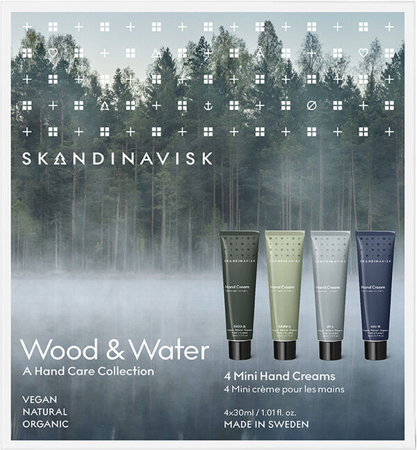 Wood & Water Mini Handcream Giftset (30mlx 4)