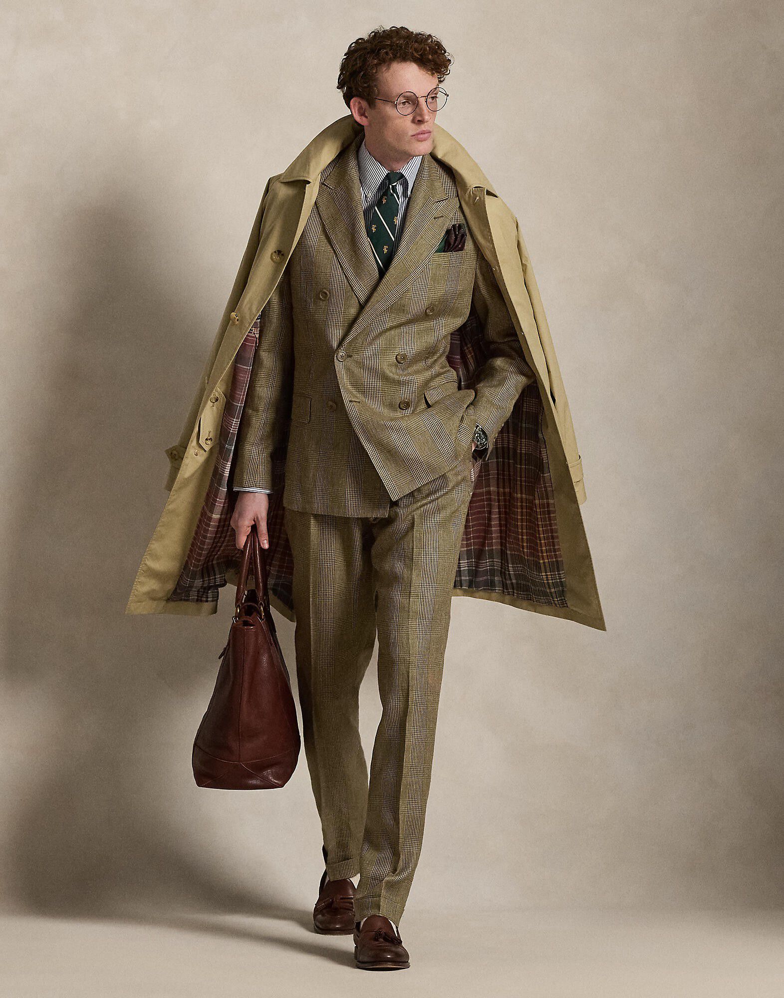 Polo Modern Fit Glen Plaid Suit Jacket