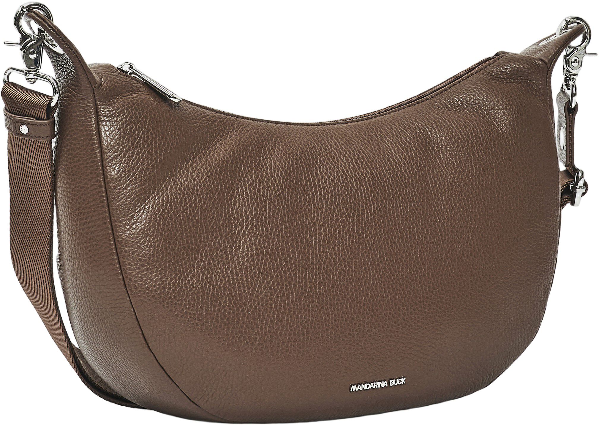 MELLOW LEATHER HOBO / MILK CHOCOLATE