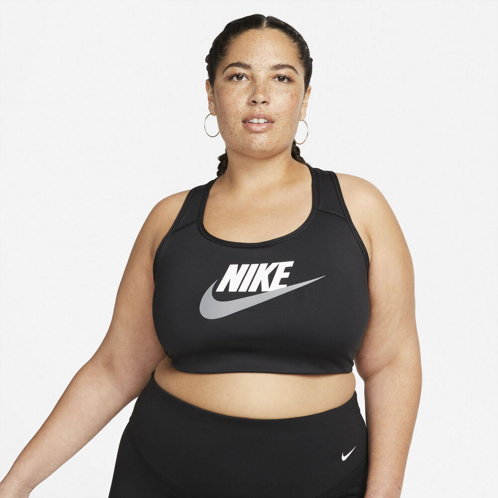 Dri Fit Swoosh Medium Support Non Padded Sports Bh Plus Size