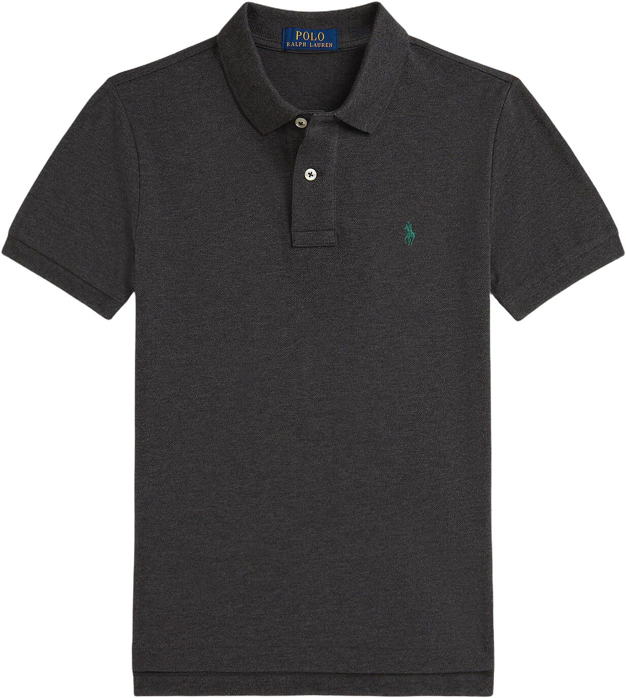 Slim Fit Cotton Mesh Polo Shirt Teens