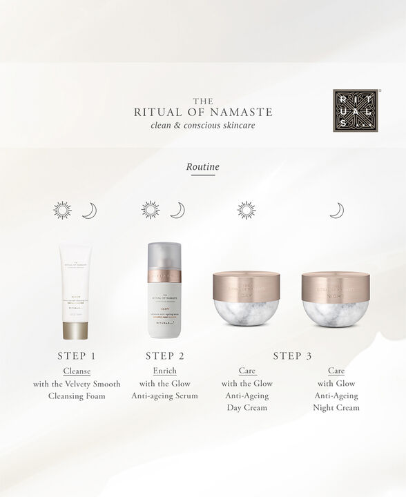 The Ritual of Namaste Glow Anti-Ageing Night Cream