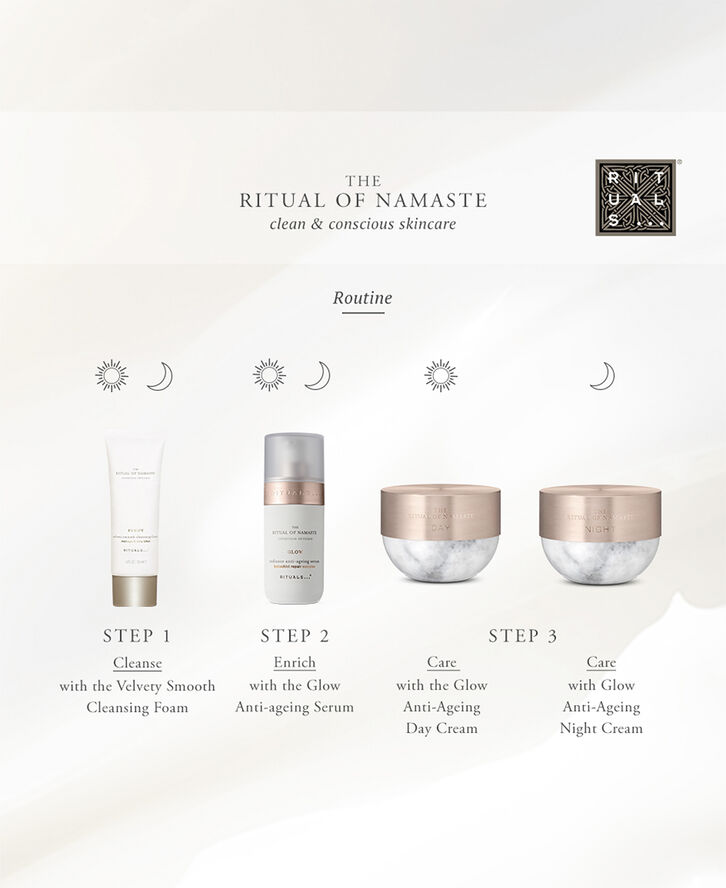 The Ritual of Namaste Glow Anti-Ageing Night Cream