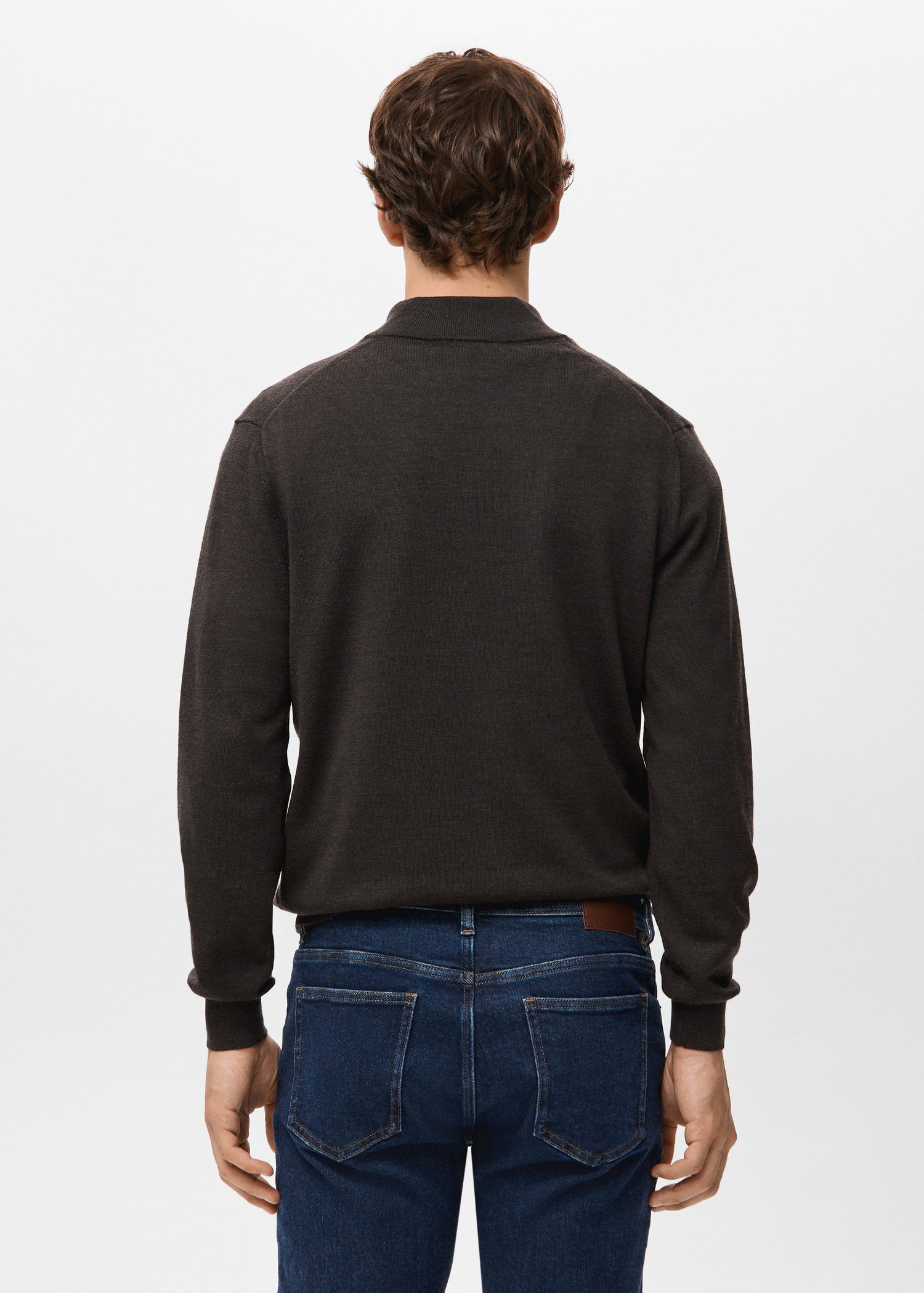 100% merino wool sweater with perki