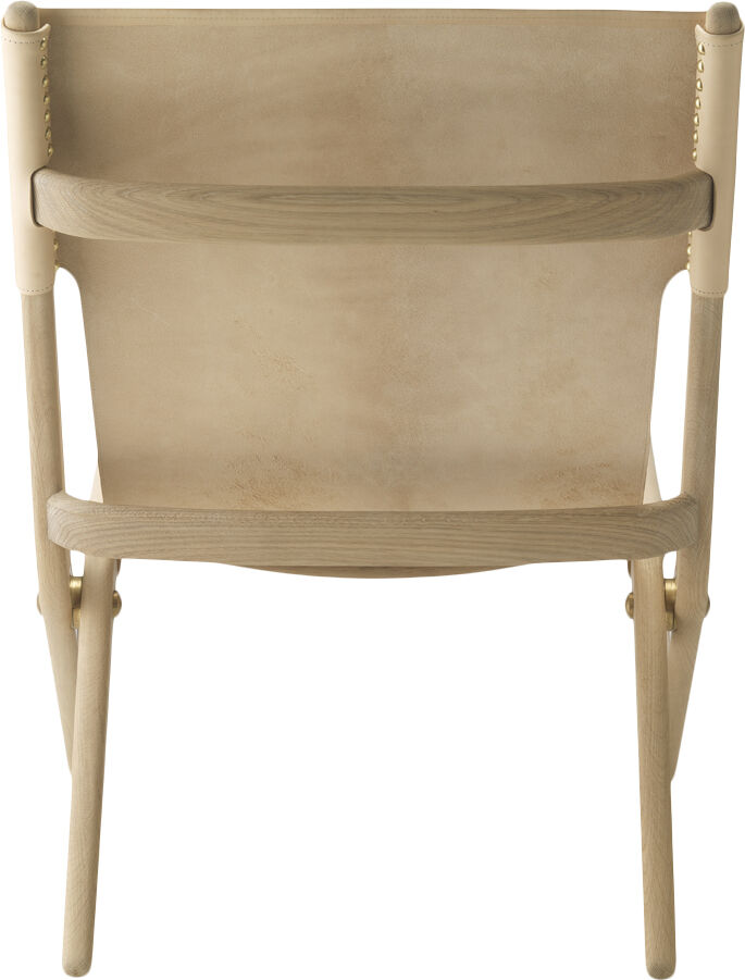 Saxe chair - S&aelig;bebehandlet eg / Naturlig l&aelig;der