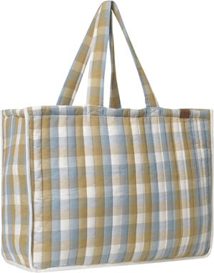 Weekend Storage Bag - Cottage Blue Checks