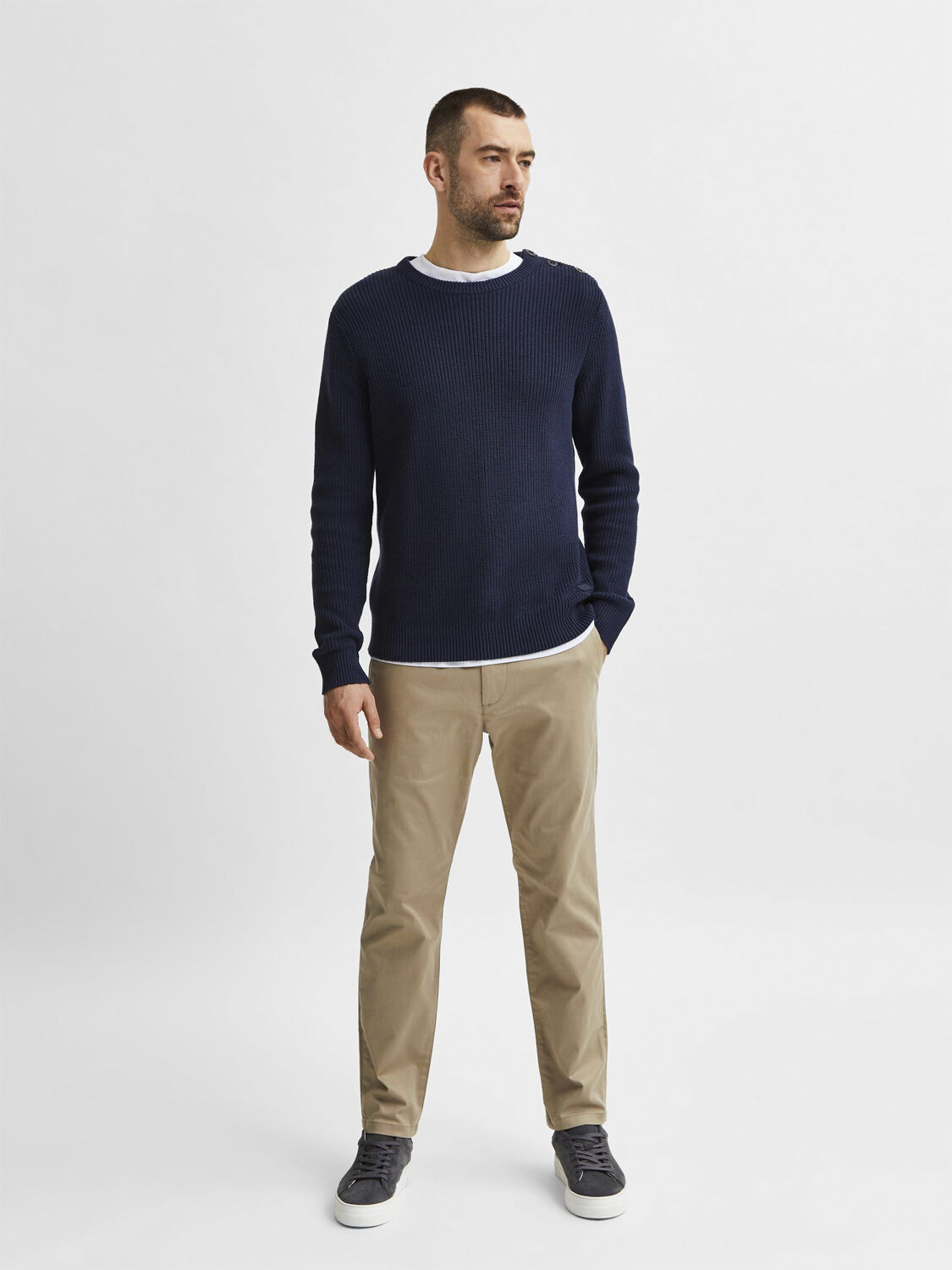 SLHSLIM-BUCKLEY 175 FLEX PANTS W NO