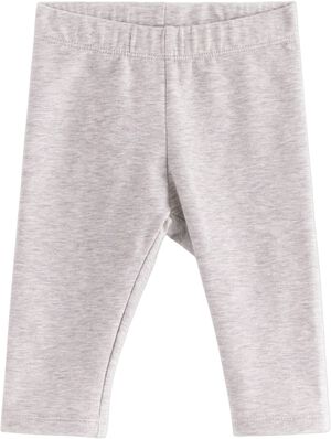 Mjuka leggings i trikå med resår