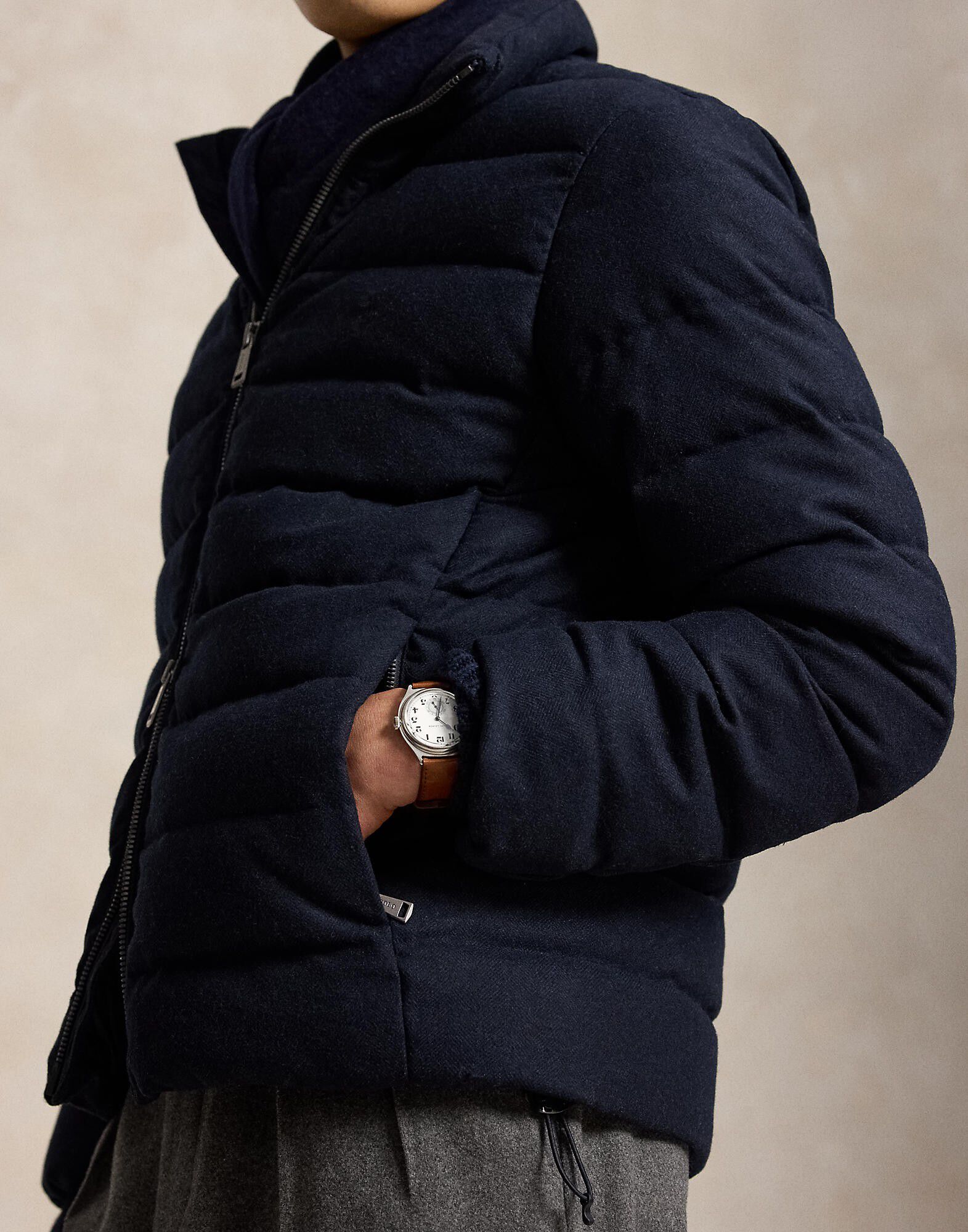 WOOL BLEND-WVN-JACKET