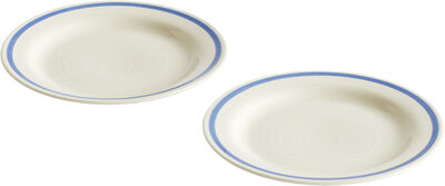 Sobremesa Plate-18,5 Set of 2-Blue