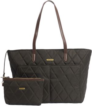 Barbour Quilted Tote Bag