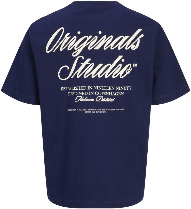 JORNORREBRO TYPO TEE SS CREW NECK S