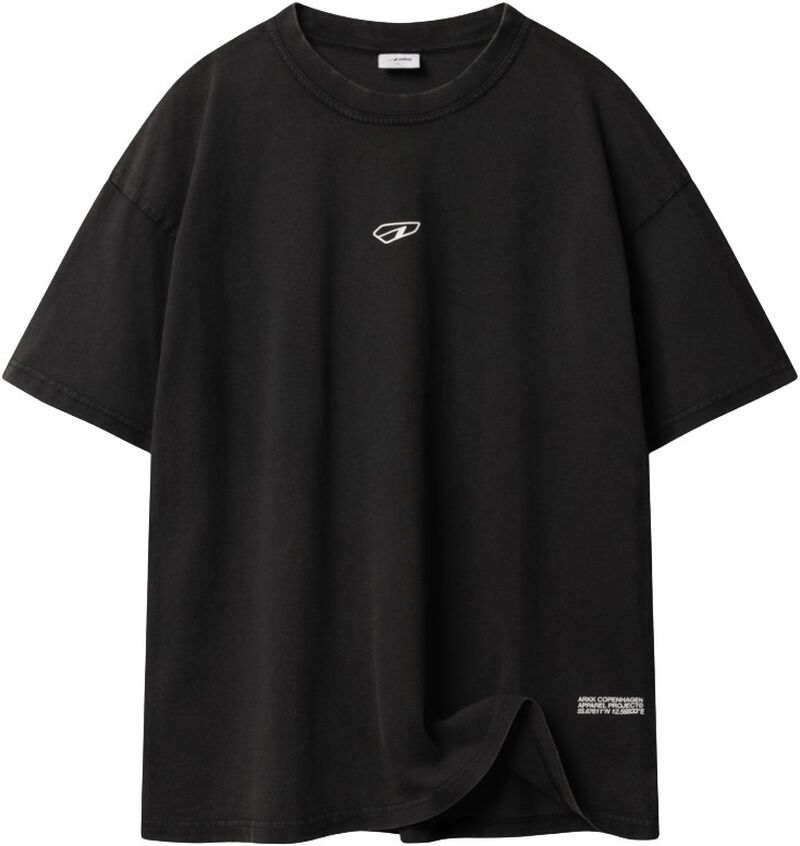 Arkk Core Boxy Tee Black