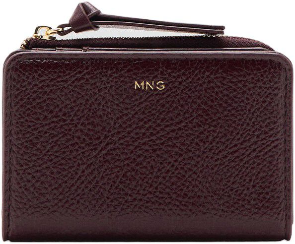 Small faux-leather wallet