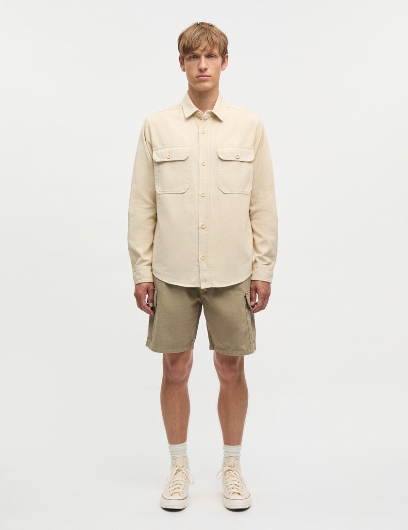 Dyed Canvas Skyler Shirt FAV