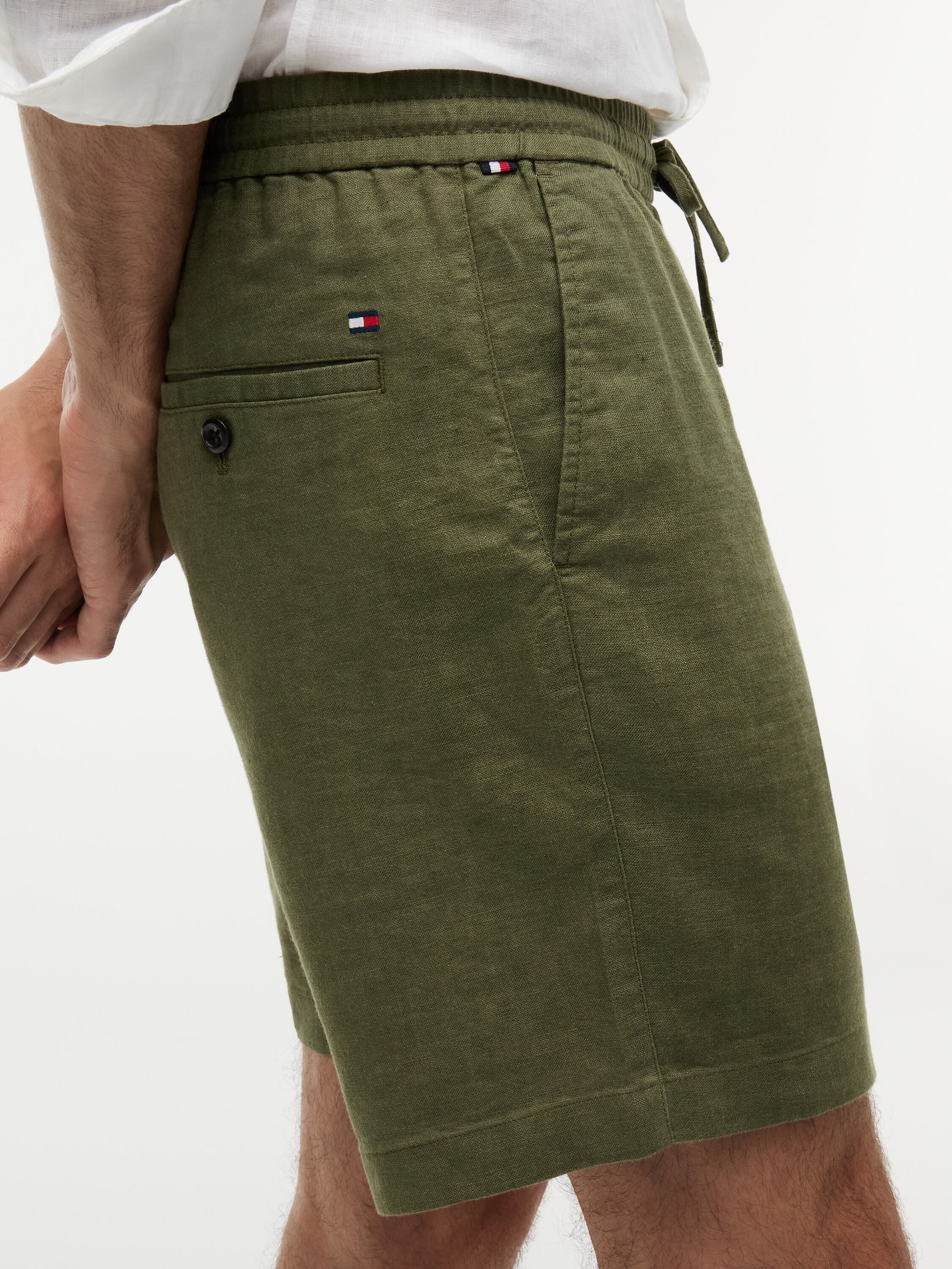 Dover Linen Blend 8" Inseam Chino Shorts
