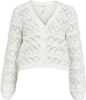 OBJLIVA L/S V-NECK KNIT CARDIGAN NO