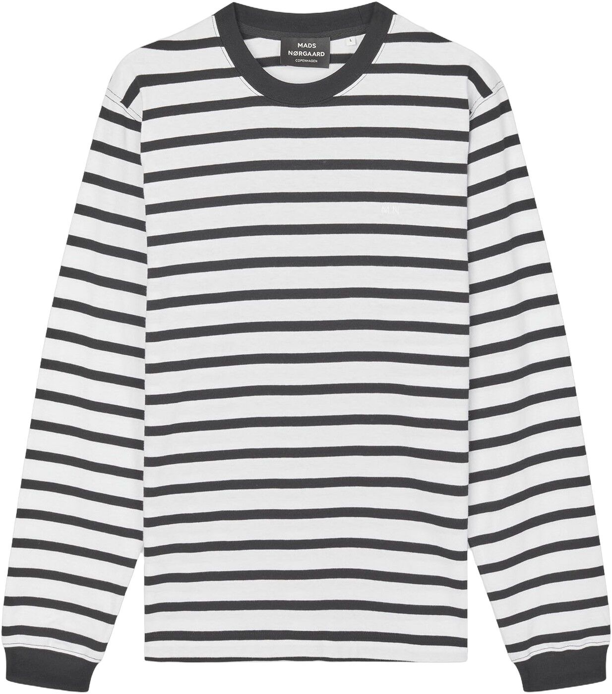 Cotton Jersey Stripe Frode Tee LS