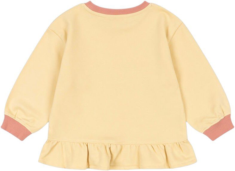 Plettet fl&aelig;se-sweater Gots