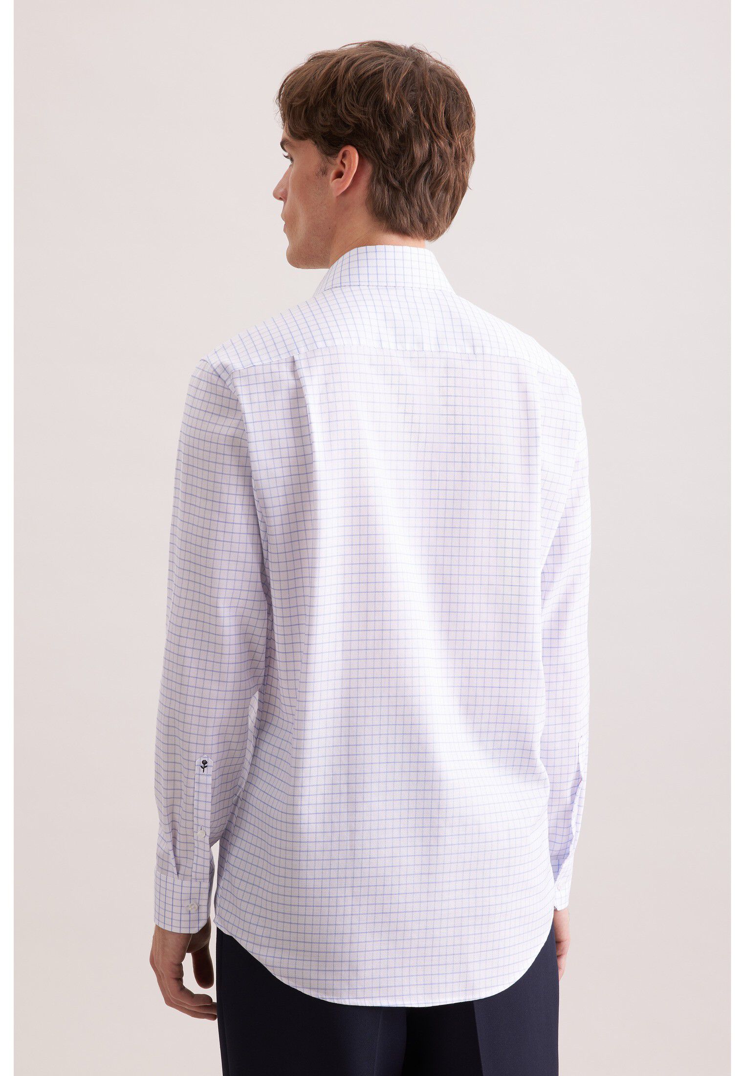 Business shirt Regular 1/1 Kent-Collar Check