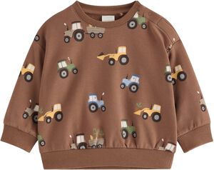 Sweatshirt med borstad insida